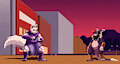 [Animated] Aurumo Standing 2 -> Breaker Slash by VinVulpis