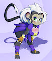 Moko the Marmoset - Posin' (Comm) by Exidel