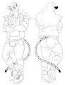 tiger in clothes