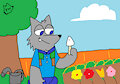 Jeff likes to plant flower by PizzaWolf