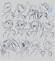 Dribella face expressions