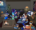 Cozy Sleepover Party -By NazzNikoNanuke-