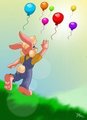 Bye bye balloons - PandaJenn - '09 