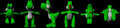 3D rendered Yoshi