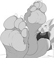 Godly Gryphon's Footpaws