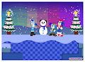 Celebrating The Winter Hoilday (Art Commission)