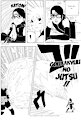 spin off - AU battle: Hangetsu vs Sarada part 3 by GaaNaru12