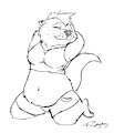Thicker thighs, hotter otter