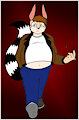 [Old Art] Eric Ringtail Color by Minzoku