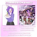Commission sheet