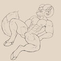 some jack doodles resting sfw
