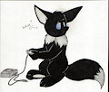 [Old Art] First Eric Eevee art by Minzoku