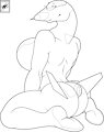 Jet Twins Angela Line Art