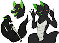 Cute poses by Dragonoid64