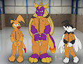 Commission - Ty/Spyro/Klonoa by Howdidwegethere
