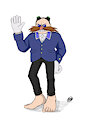 Retired Eggman at the Olympics