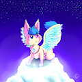 A Lone Crystal Spirit by kachimaru