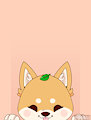 Shiba Inu Peeker Wallpaper