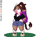 bouncy cow [animated commission] by SevsArtCave