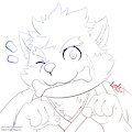 Moritaka Icon - Line Art