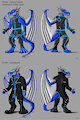 Doran anthro clothing - latex and cyberpunk