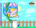 Backyard Blown Up Bunny - Th_Neez - '12 