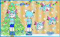 Christmas special character-- Icyia Olwen by Netherkitty