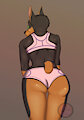Double Cheeked up Doberman by xN3R0x1