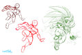 Surge process and Jet sketches by Mimy92Sonadow