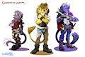 COMMISSION: 3 COWBOYS