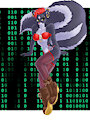 Punk Skunkette by Qwaychou