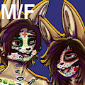 Rabbit Catrinas