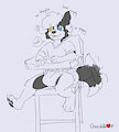 Wolfie's Streams - Excited Lil' Pupper by ChocolateKitsune