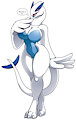 Glamorous Lugia Color No Background by NickTheWolf