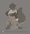 Chewy Geck-Plushie Buddy BY PUDDLEPUP by Kantra