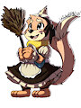 Buizel Maid by WicketRIN