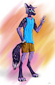 Morice says hi Gift Art by Morice