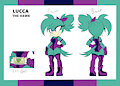 Lucca the Hawk - Reference by Exidel