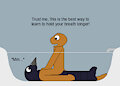 Strange breathholding training