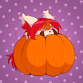 Tomo Becomes a Pumpkin