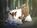 [C] Friendly deer