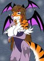 Densetsu as Morrigan 