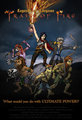 "Legends of Avegnon: Trails of Fire" Movie Poster by QuynnStormcloud