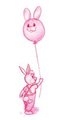 Bunny's Inflatable Buddy - wretneck - '12 
