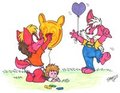 The artist at her work - babsbunny - '12 