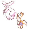 Bunny Blow-up - rawr - '12 