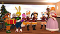 Christmas with gals by RCO8