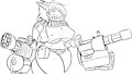 TF2 Heavy Dragon Girl by NickTheWolf