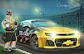 private NASCAR Cup Series Next Gen test at Daytona by raccoonism