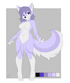 A Fox/Wolf name Zoey from Shiny Anise